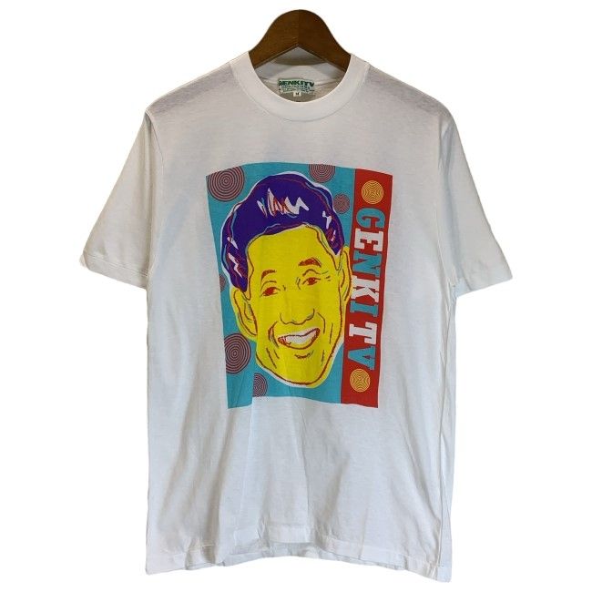 90s Tシャツ GENKI 中古 vintage 90年代 TV GENKITV 半袖 OLD (C