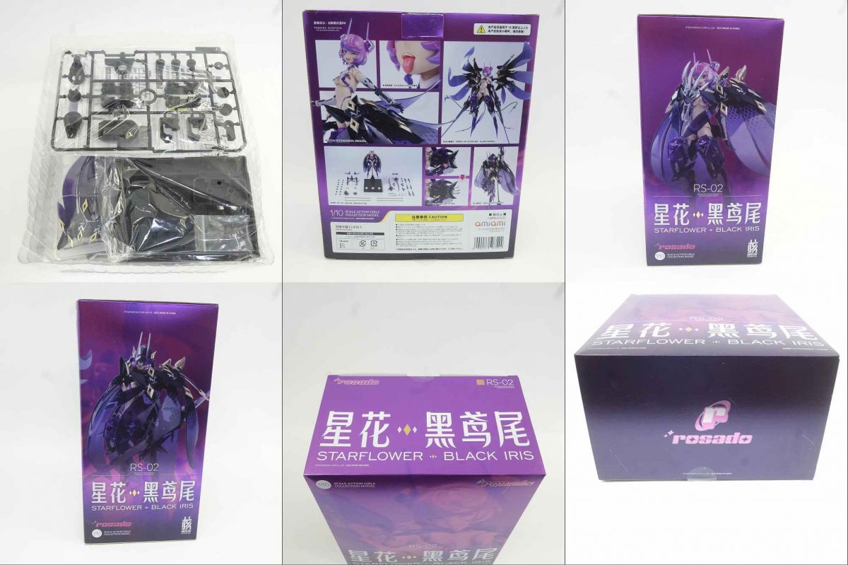 核誠治造 rosado Project RS-02 星花・ブラックアイリス 1/10