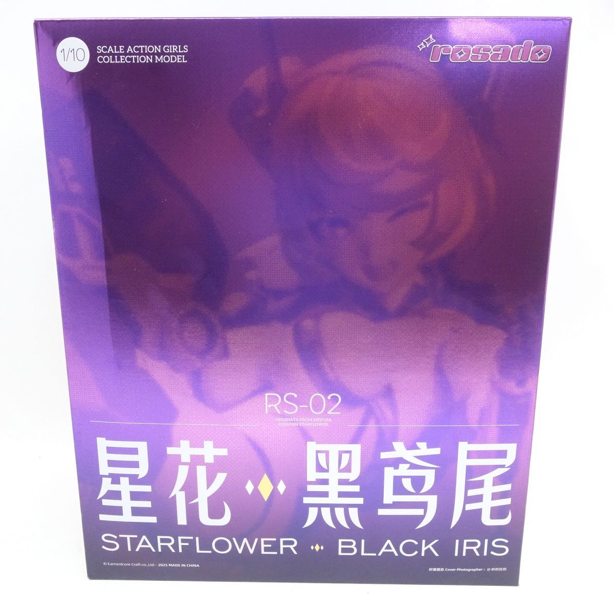 核誠治造 rosado Project RS-02 星花・ブラックアイリス 1/10