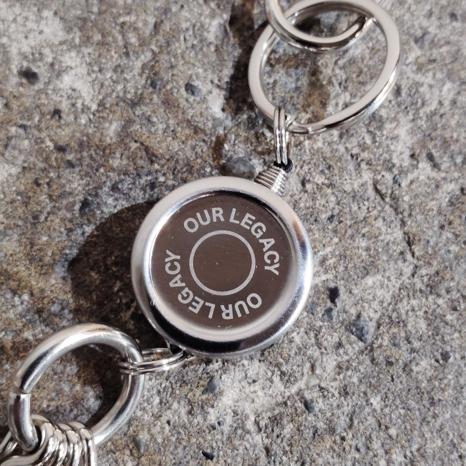OUR LEGACY LIFT KEYHOLDER キーケース キーチェーン 箱付き シルバー