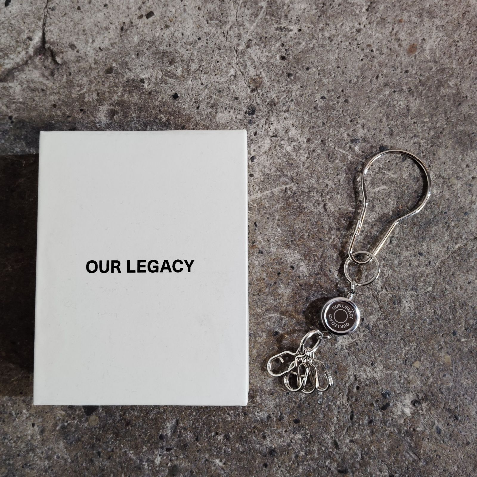 OUR LEGACY LIFT KEYHOLDER キーケース キーチェーン 箱付き シルバー