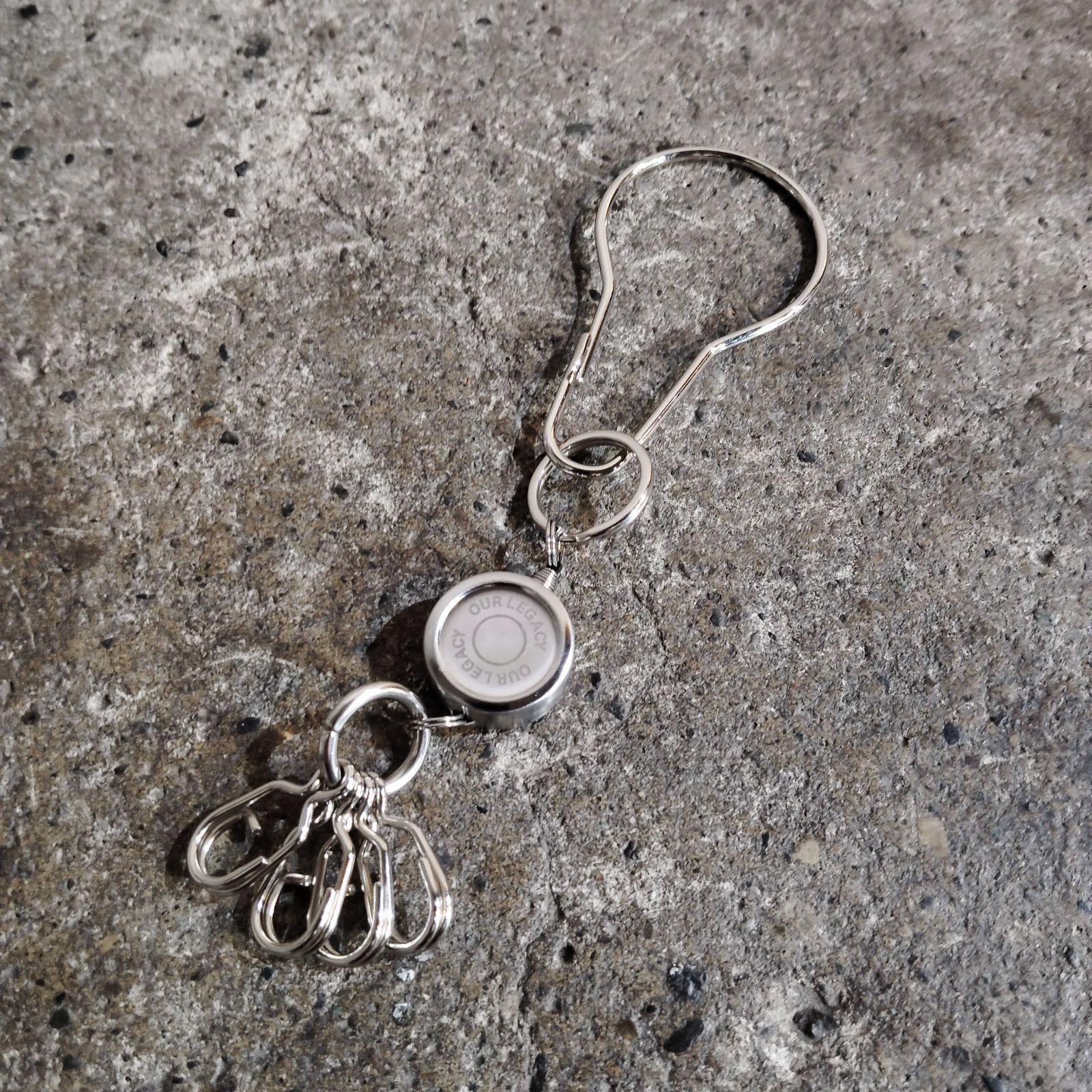 OUR LEGACY LIFT KEYHOLDER キーケース キーチェーン 箱付き シルバー