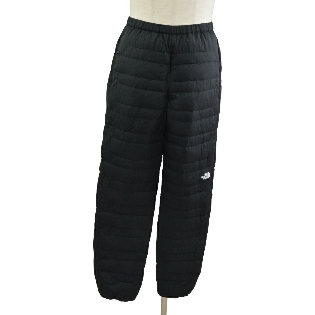 ノースフェイス THE NORTH FACE NY81405 サンダーパンツ ダウンパンツ PERTEX QUANTUM サイズ XL 黒 メンズ F-L8749