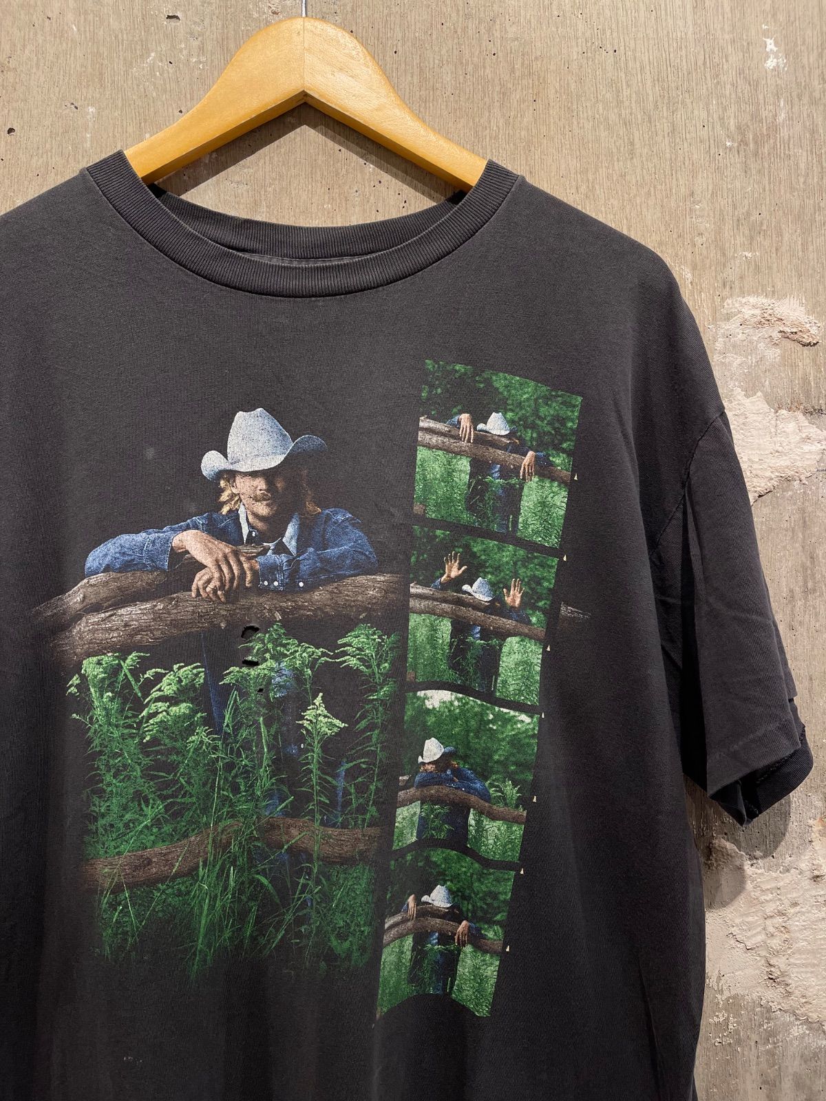【 90’s USA製 / Alan Jackson 】CRONIES　アランジャクソン　フェード　バンドTシャツ　偉人Tシャツ　Lサイズ 6,604円