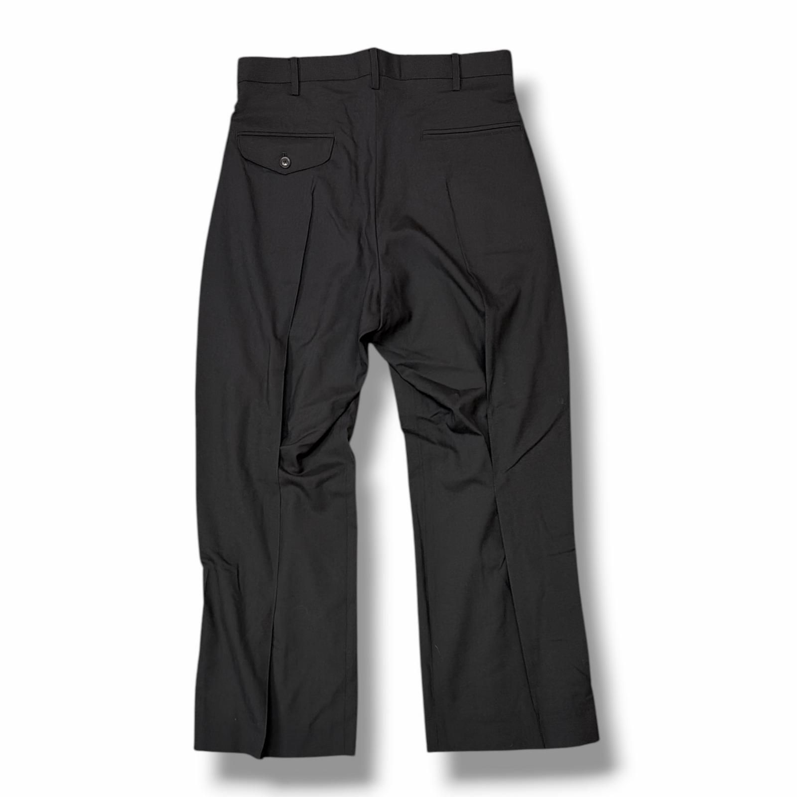 26SS Khoki Pleated Chino Pants ブラック 2 【公式通販】