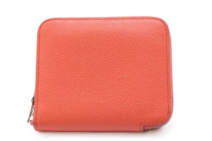 HERMES エルメス バッグ アザップシルクインコンパクト ローズジャイプール/SV コインケース ヴォーエプソン/シルク ローズジャイプール/SV ローズジャイプール/SV レディース【中古】460