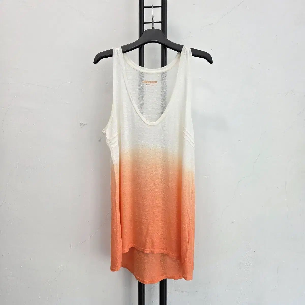 正規品 ZADIG&VOLTAIRE ザディグ・エ・ヴォルテール ノースリーブ Tシャツ