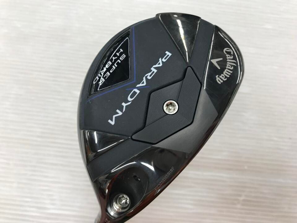 キャロウェイ　PARADYM SUPER HYBRID　21度　VENTUS TR 5 for Callaway　Sフレックス　ユーティリティ　中古　ゴルフドゥ！成田美郷台店【最短即日発送】