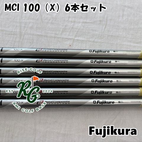 【中古】シャフト フジクラ MCI 100（X）6本セット◆X◆0[8161]