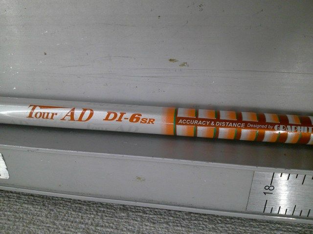 中古 シャフト グラファイトデザイン Tour AD DI-6（SR）キズ有/延長加工有 44.25インチ/SR/0[7565]■松山店