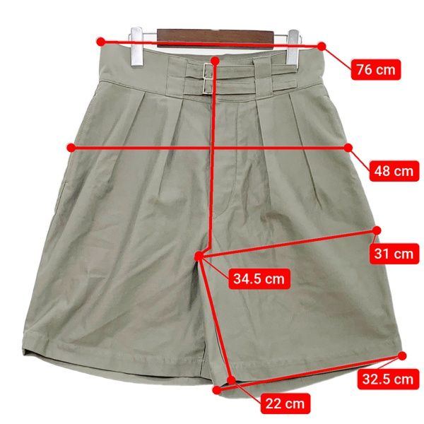 KAPTAIN SUNSHINE キャプテンサンシャイン Gurkha Shorts グルカ