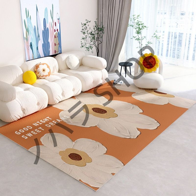 200*300cm/多機能使用/カーペット/滑り止め付き /ラグ マット /ベッドルーム リビングルーム 寝室の部屋 /マット/カーペット/ #E184