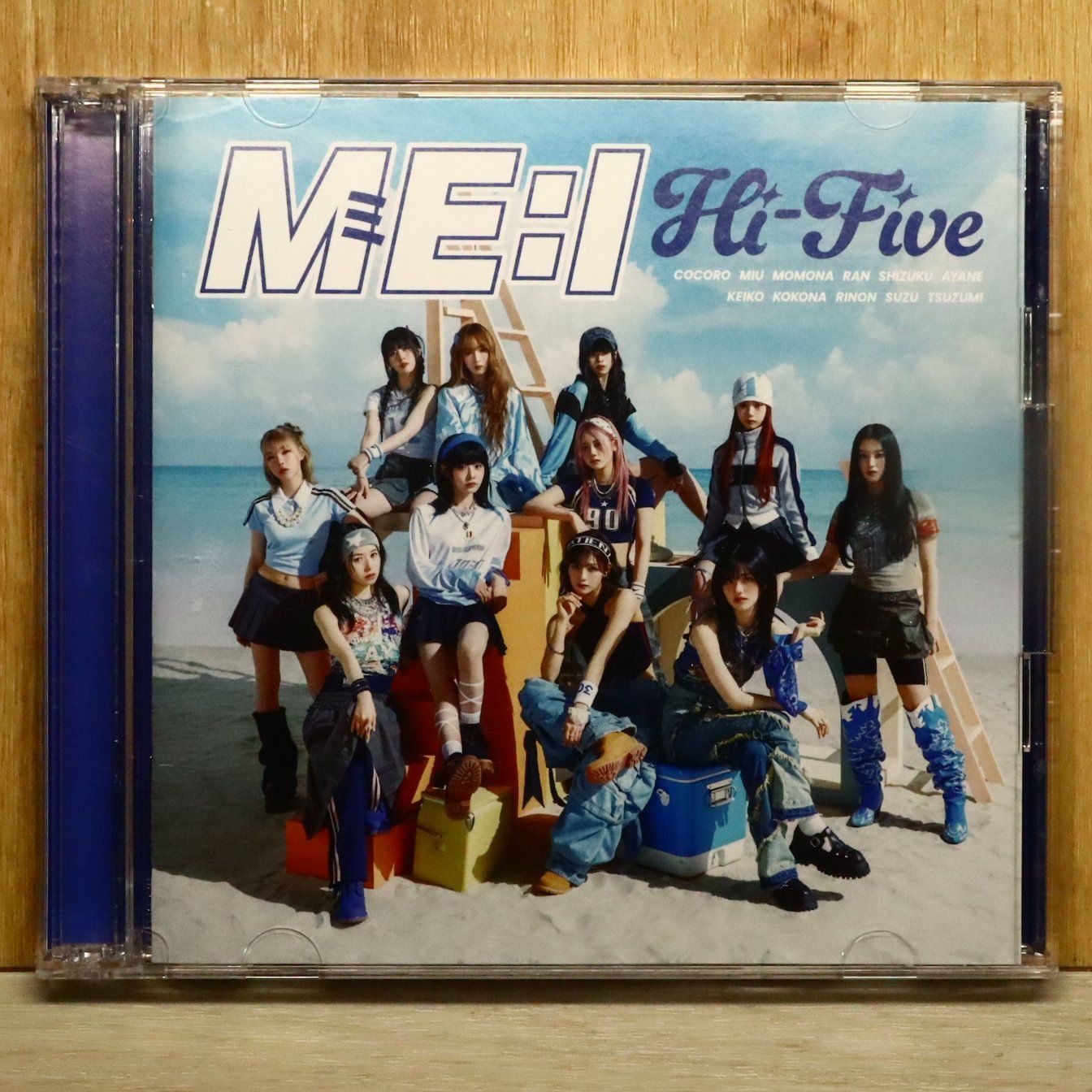 国内盤CD☆ミーアイ/ME：I□ Hi-Five (初回限定盤A) - ME:I (DVD付