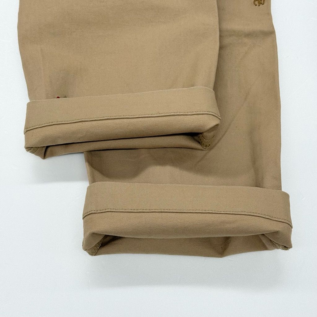 POLO RALPH LAUREN ポニー刺繍 ストレッチ チノパンツ ベージュ キッズ 