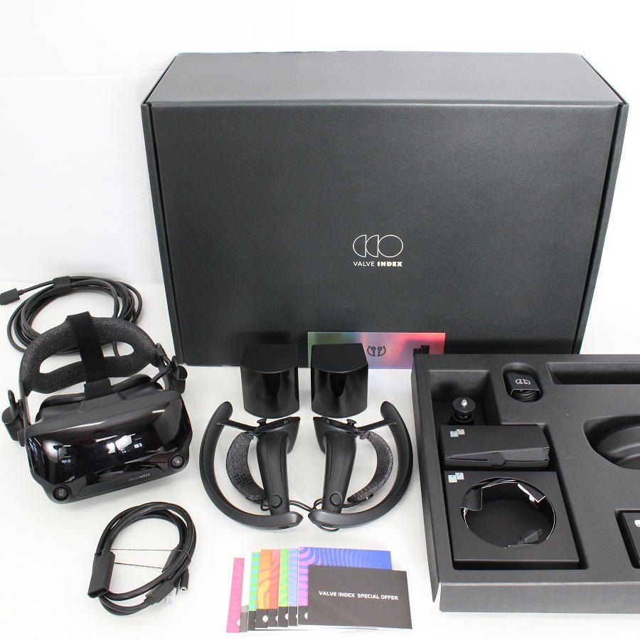 VALVE INDEX VRキット V003683-10 フルセット ヘッドマウントディスプレイ バルブ インデックス 本体