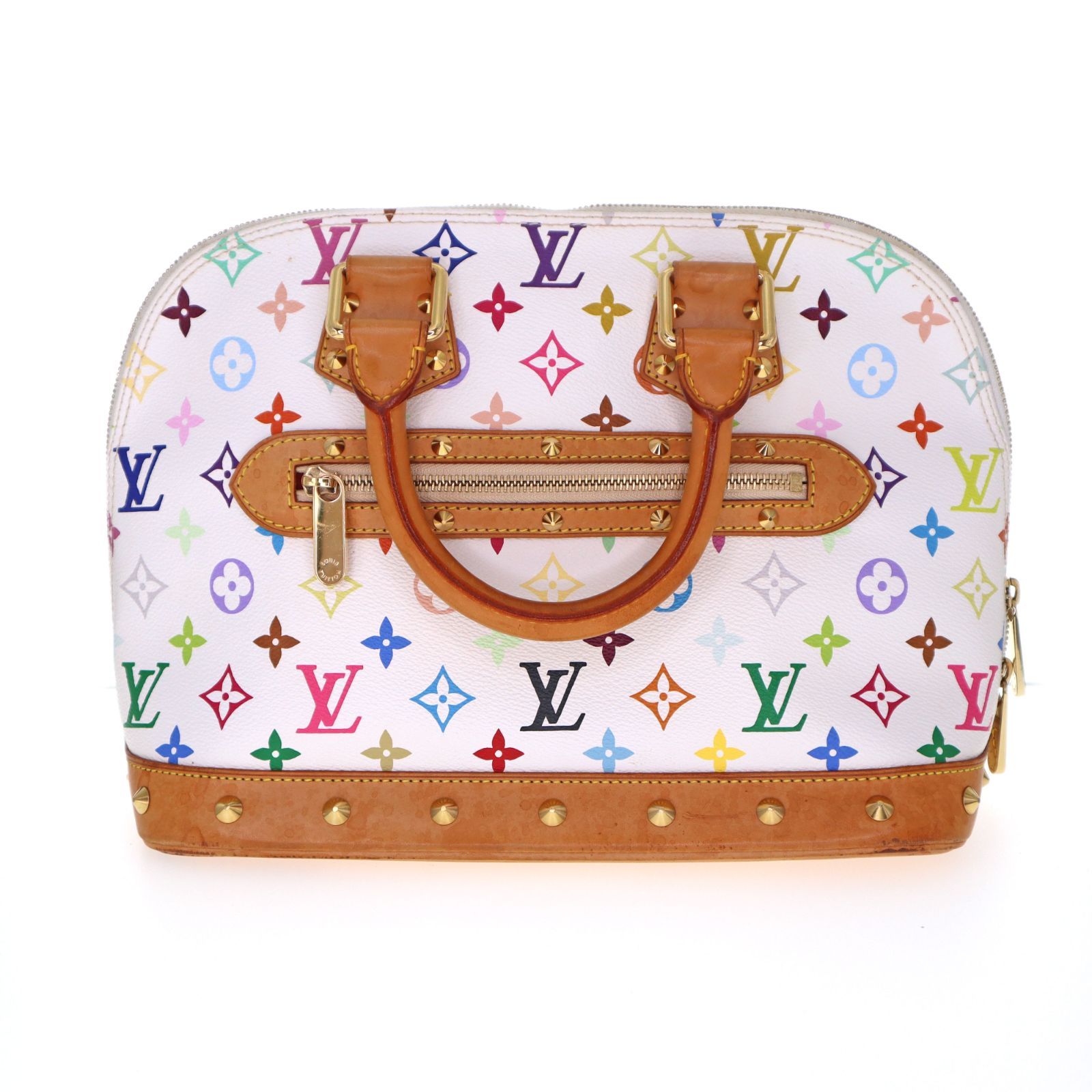 【中古】LOUIS VUITTON ルイ・ヴィトン M92647 アルマ モノグラムマルチカラー ハンドバッグ レディース メンズ バッグ ブランド