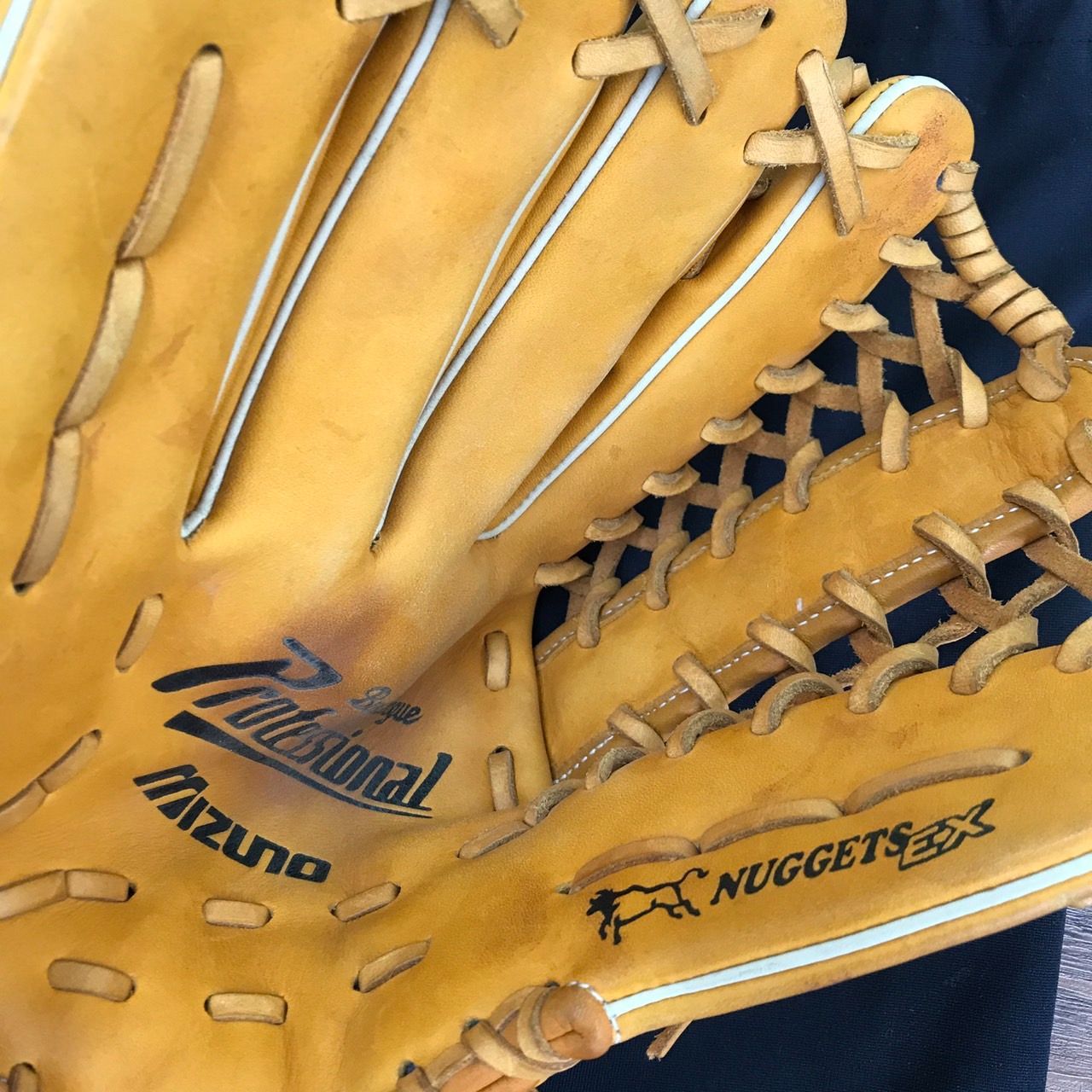 MIZUNO ミズノ イチローモデル グローブ 軟式 左投げ用 野球 袋付き