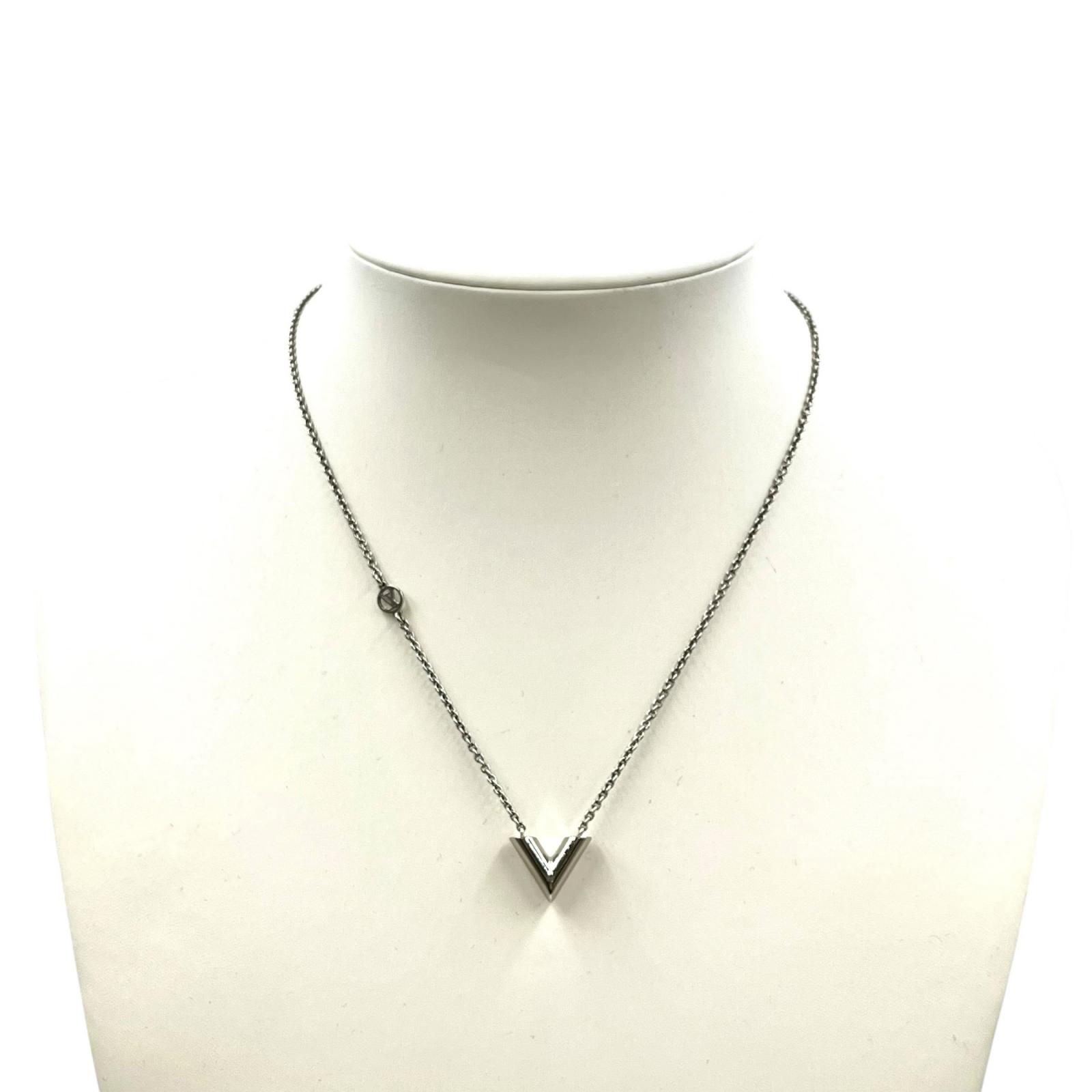 ルイヴィトン LOUIS VUITTON ネックレス エセンシャル V M63197 メタル