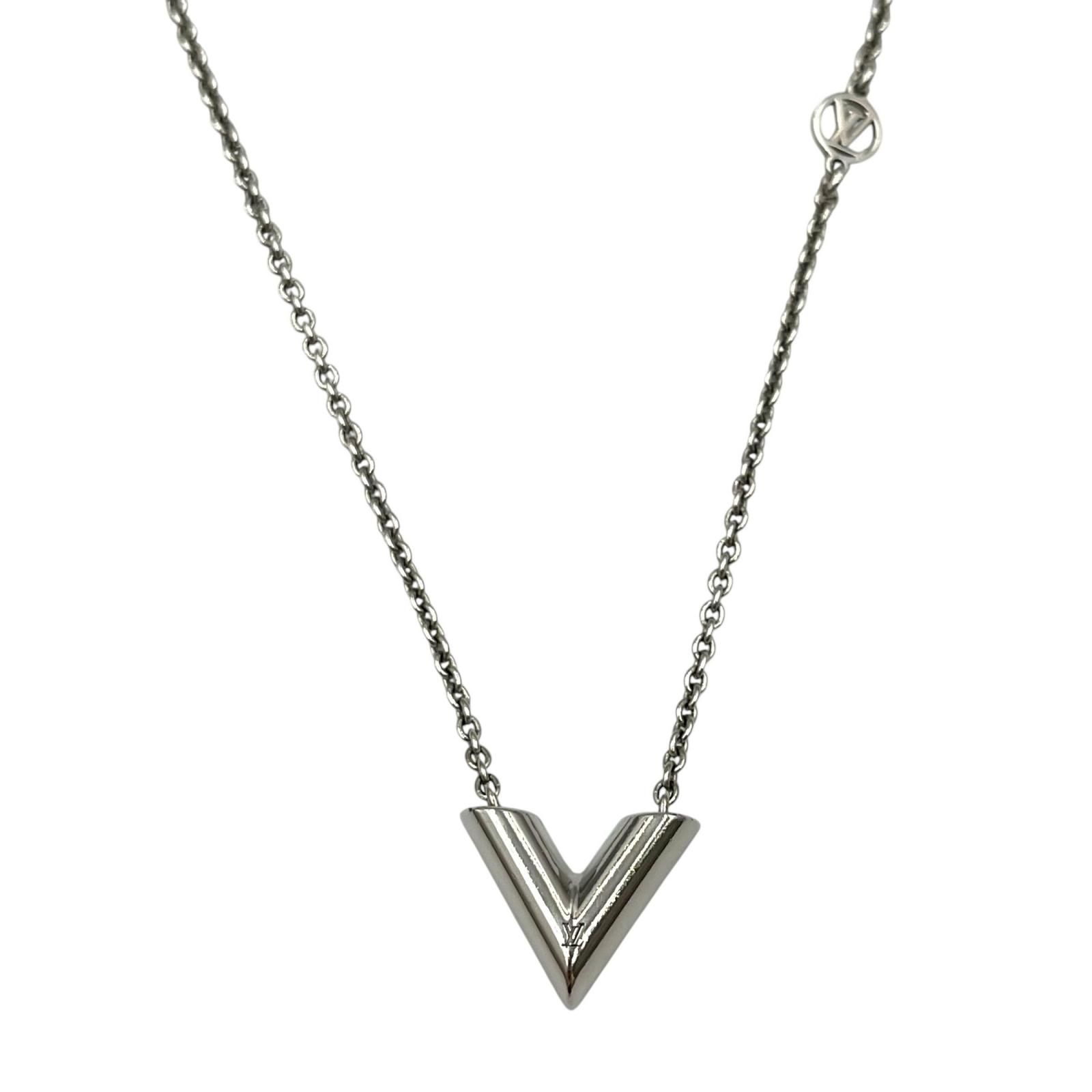 ルイヴィトン LOUIS VUITTON ネックレス エセンシャル V M63197 メタル