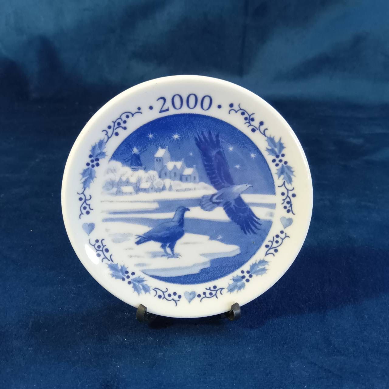 ロイヤルコペンハーゲン Royal Copenhagen 2005年版イヤープレート3枚