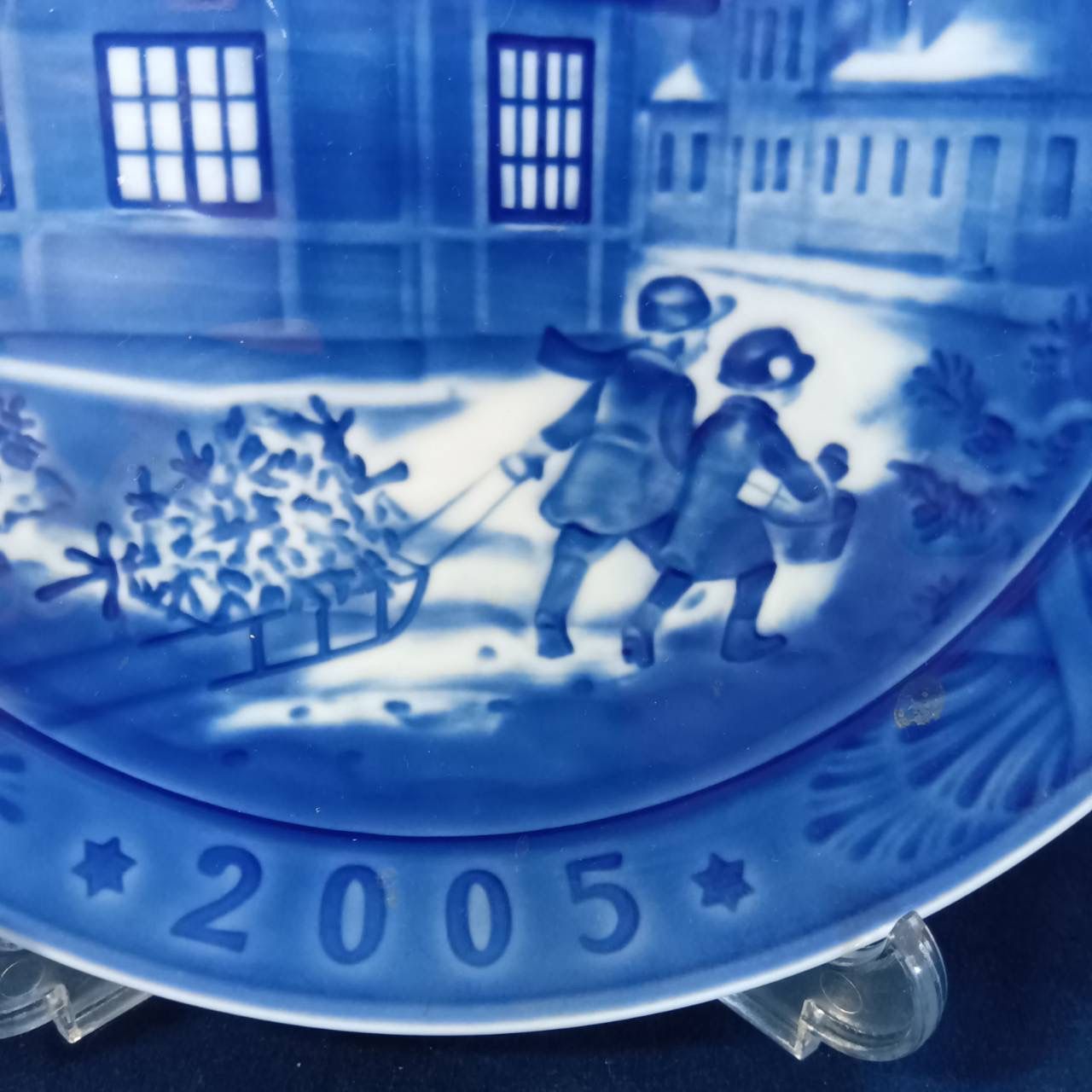 ロイヤルコペンハーゲン Royal Copenhagen 2005年版イヤープレート3枚