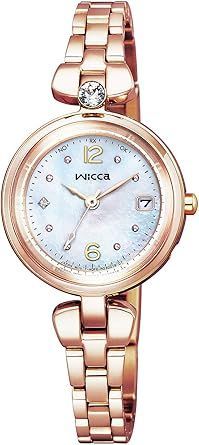 【動作確認済み】CITIZEN ウィッカ wicca ソーラーテック 電波時計 KS1-660-91 ティアラスターコレクション