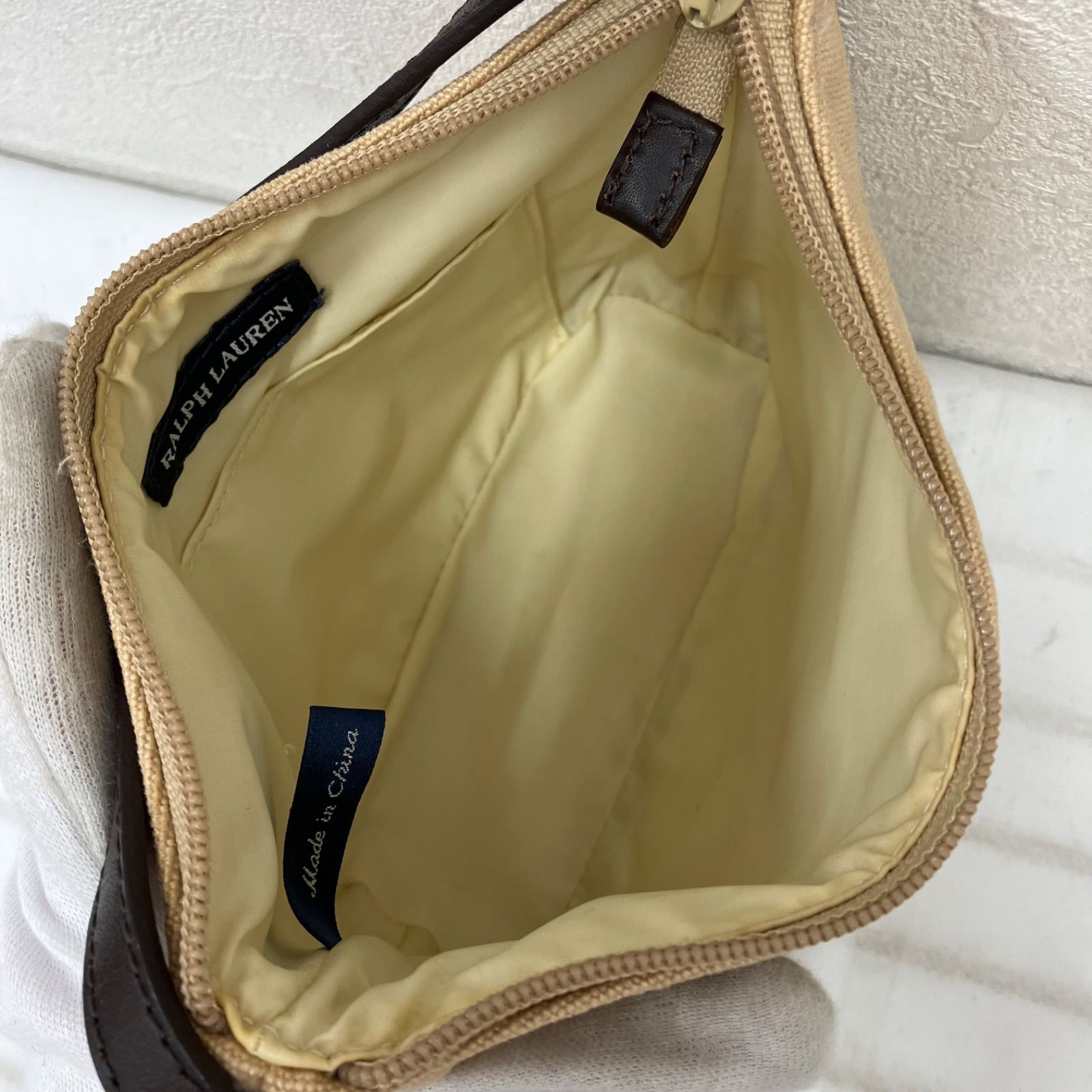 3735 RALPH LAUREN ラルフローレン ハンドバッグ ミニバッグ 