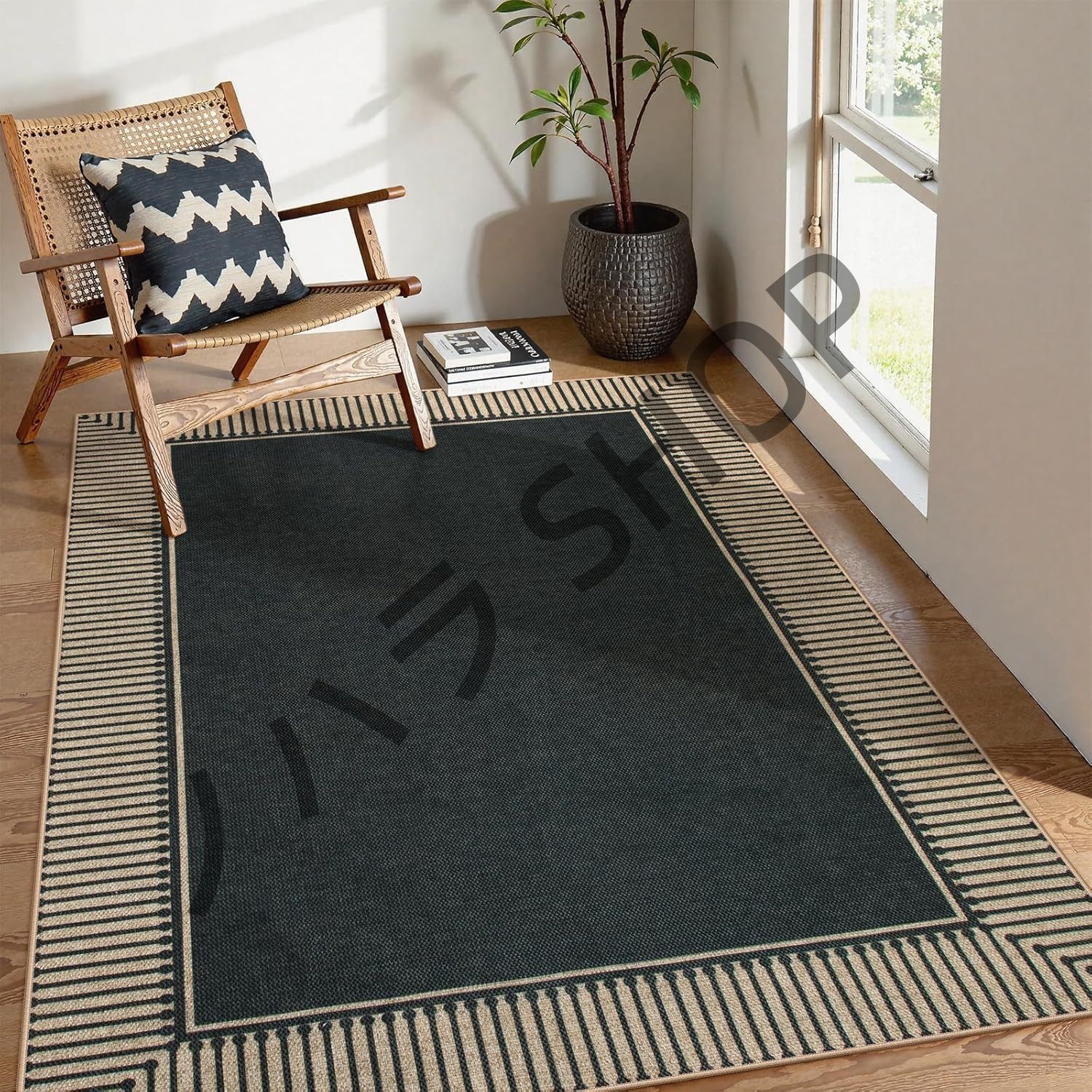 200*300cm/多機能使用/カーペット/滑り止め付き /ラグ マット /ベッドルーム リビングルーム 寝室の部屋 /マット/カーペット/ #E191