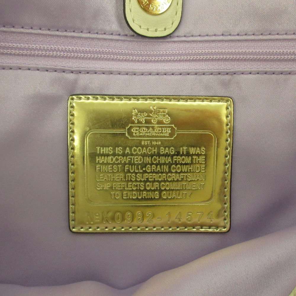 コーチ COACH トートバッグ ショルダー 2WAY レザー 馬車金具 ロゴ