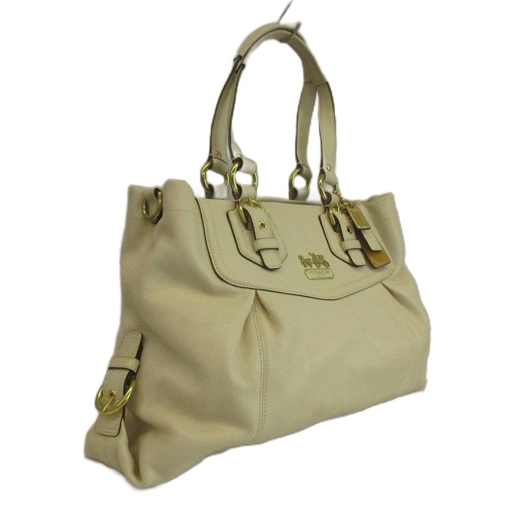 COACH ゴールド (2点) コーチ COACH トートバッグ ショルダー 2WAY レザー 馬車金具 ロゴ