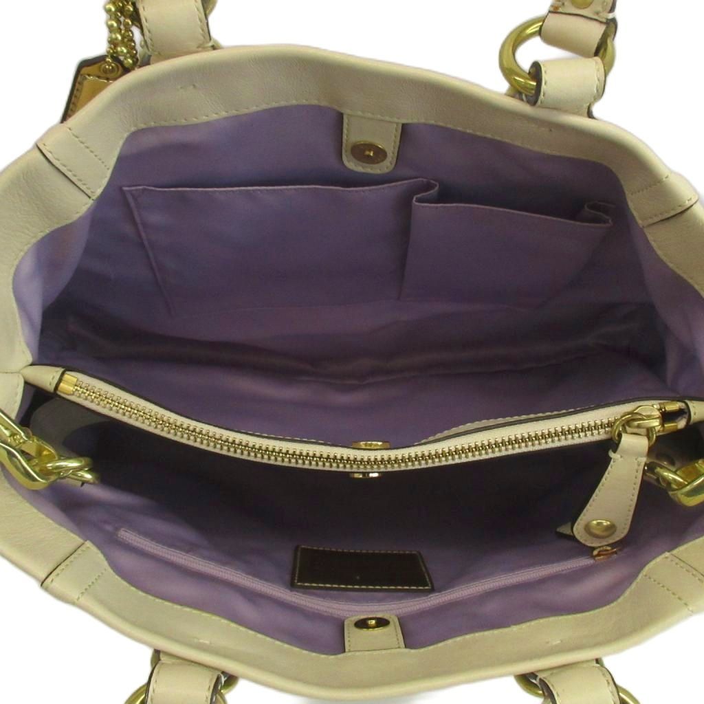 コーチ COACH トートバッグ ショルダー 2WAY レザー 馬車金具 ロゴ
