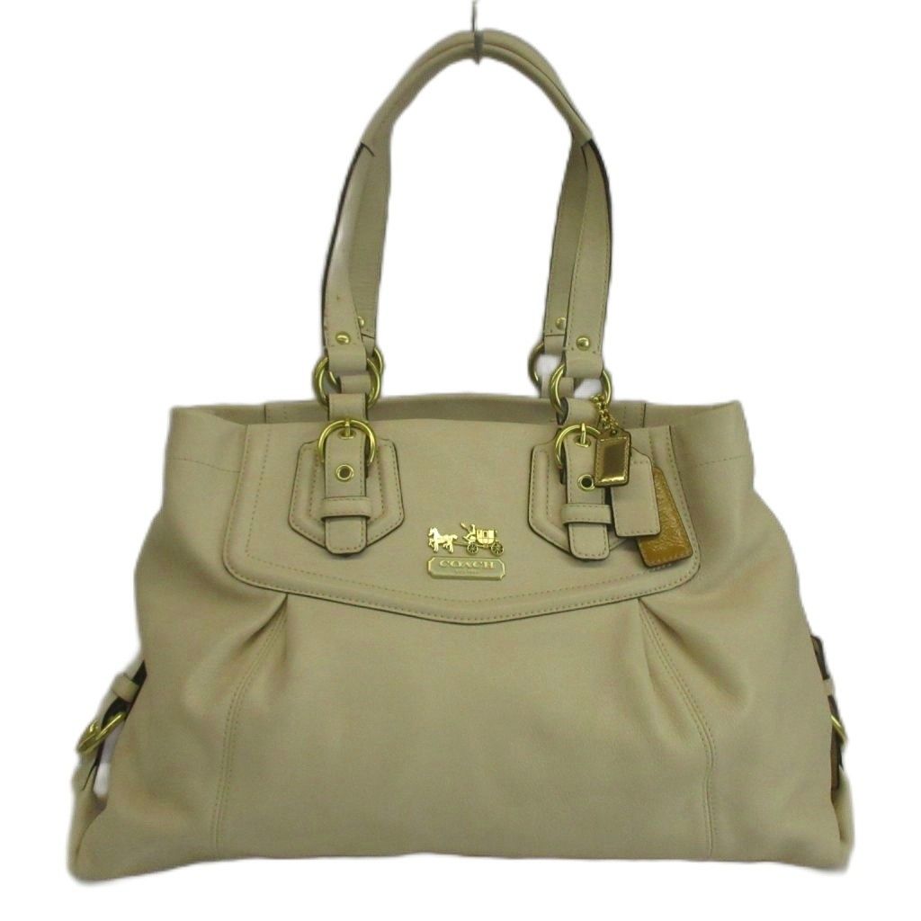 コーチ COACH トートバッグ ショルダー 2WAY レザー 馬車金具 ロゴ