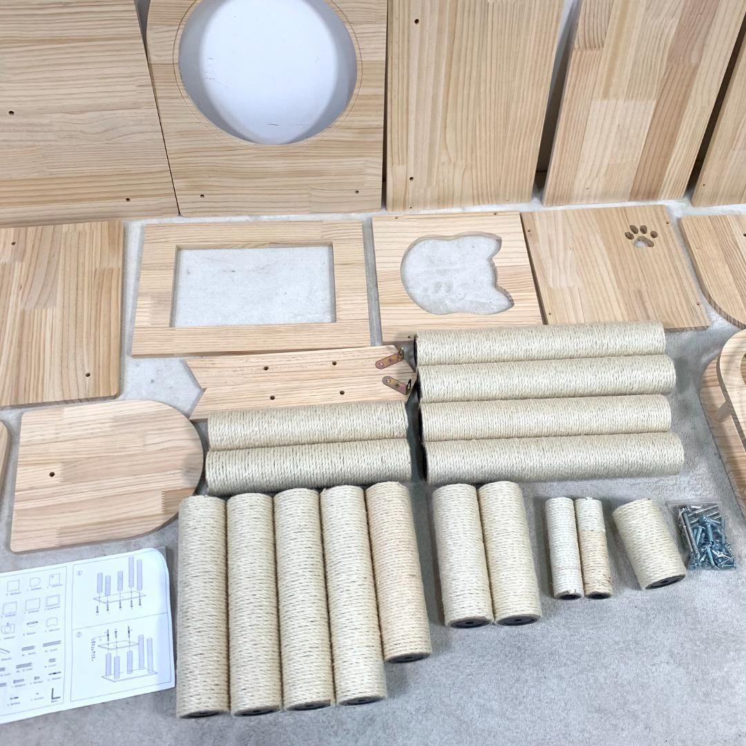 訳あり新品　キャットタワー 透明宇宙船 据え置き おしゃれ 木製1865-160 訳あり新品 キャットタワー 透明宇宙船 据え置き おしゃれ 木製1865