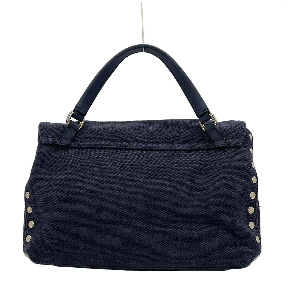 ZANELLATO(ザネラート) ハンドバッグ美品 ポスティーナS ネイビー