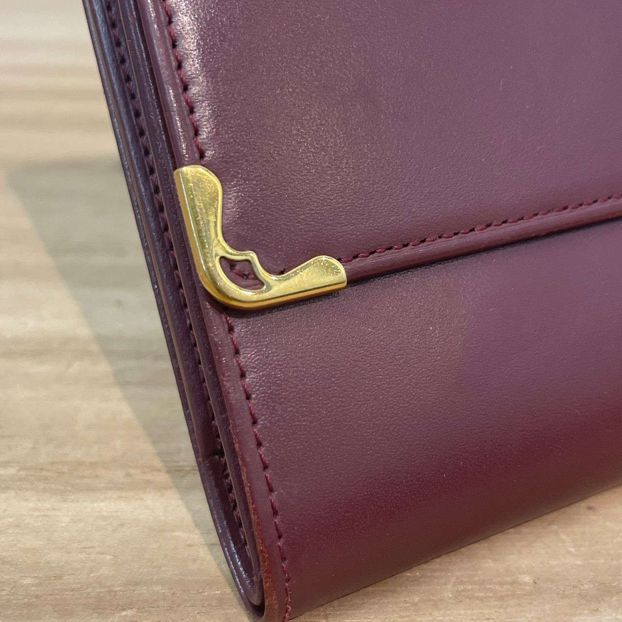 成】Cartier カルティエ マストライン 長財布 ボルドー ギャランティ