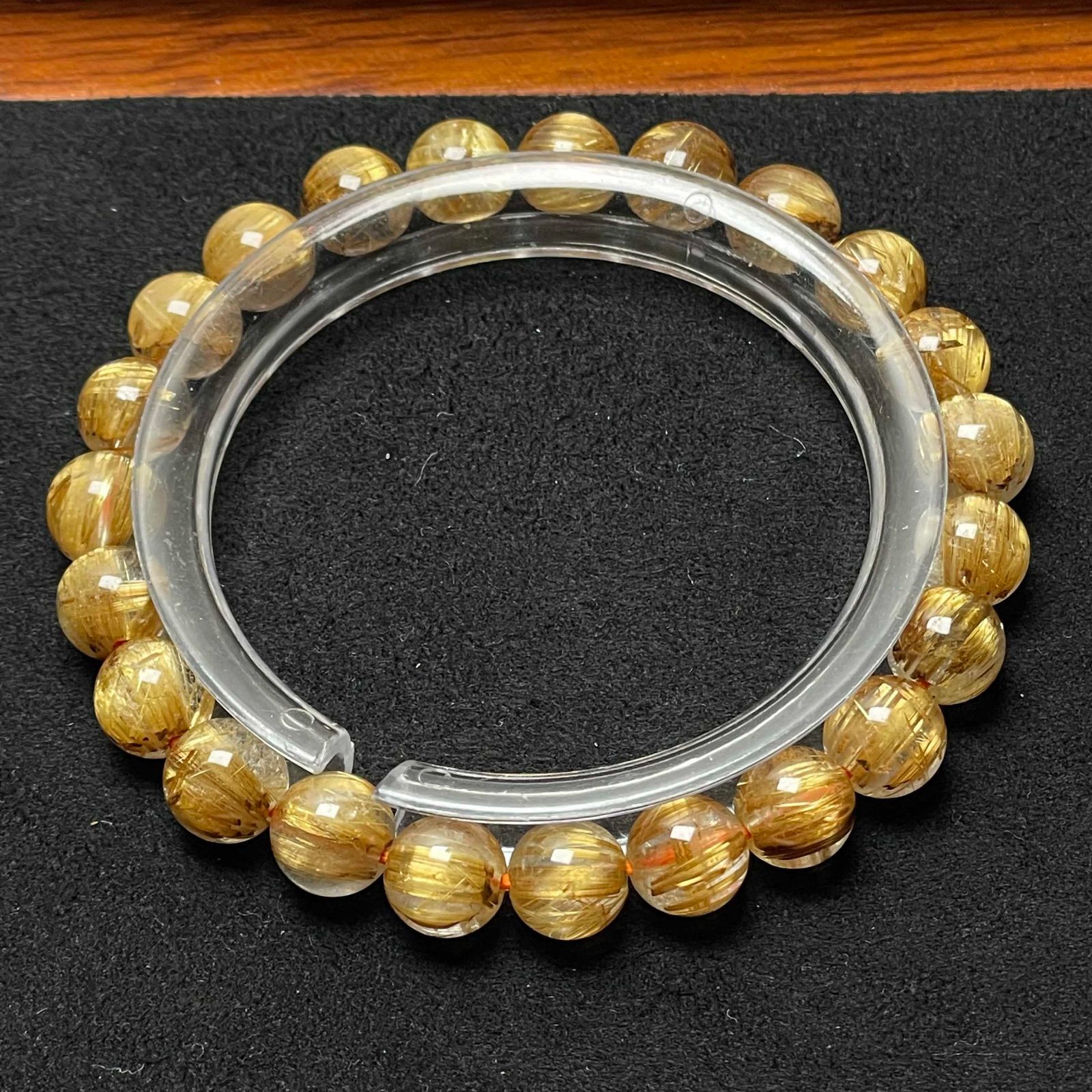 ルチルクォーツ 満針！！ 極上美品☆【120A極!極満針ルチルクォーツ】☆