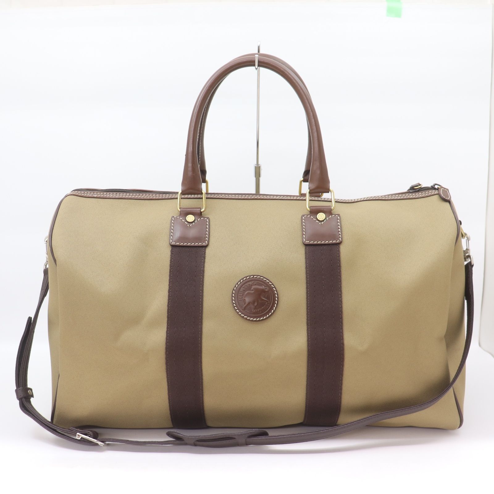 【特価】ハンティングワールド 2way ボストンバッグ サファリキャンバス ITT823OCTUOK HUNTING WORLD ハンティングワールド サファリ 2way