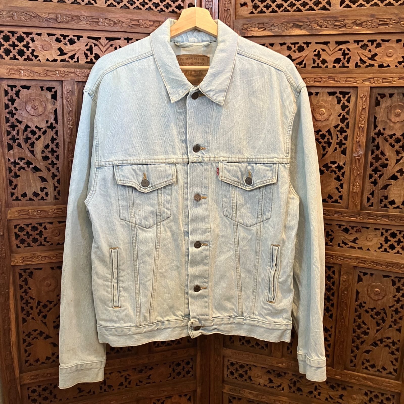 USA製 LEVI’S denim jacket 70507-0311 size:M 2000年6月 リーバイス デニムジャケット 4th アメリカ製 ビンテージ vintage 古着