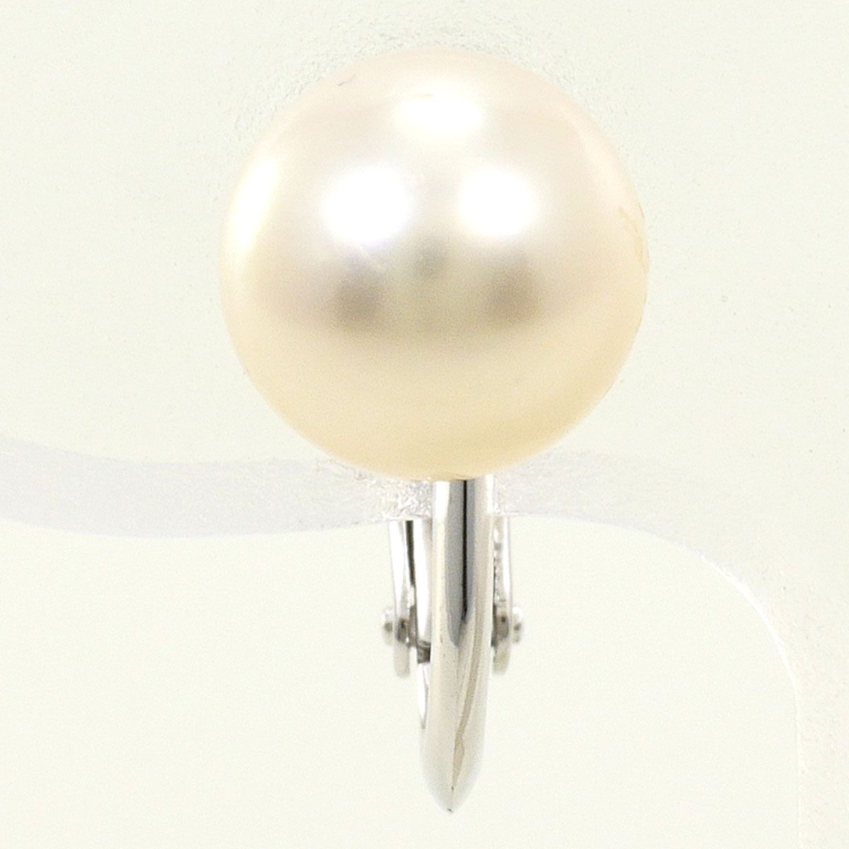タサキ TASAKI K18WG イヤリング(片耳) パール（真珠） 総重量約1.4g 