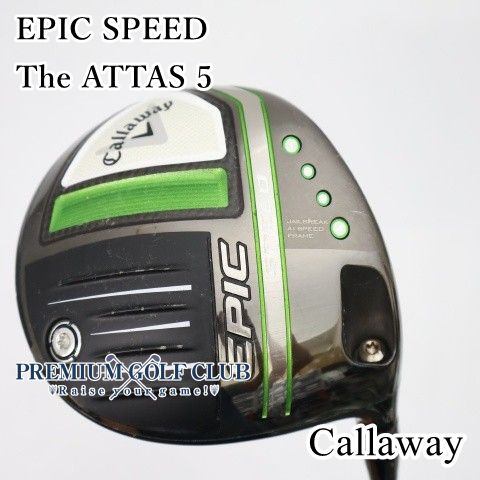 【中古】[B-ランク] ドライバー キャロウェイ エピックスピード　EPIC SPEED/The ATTAS 5/X/9[2487]