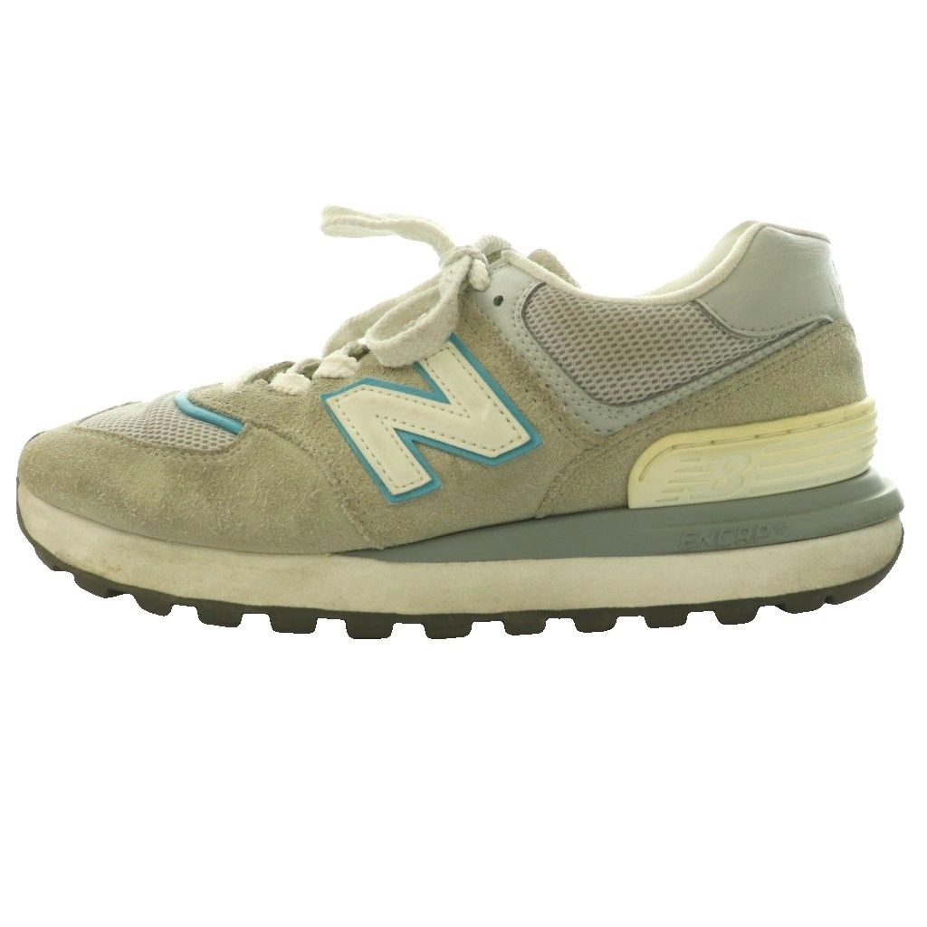 ニューバランス NEW BALANCE 574 スニーカー グレー BEAUTY&YOUTH別注 US8.5 26.5cm グレー ライトブルー U574LGEG /SS ■OS ■GY01