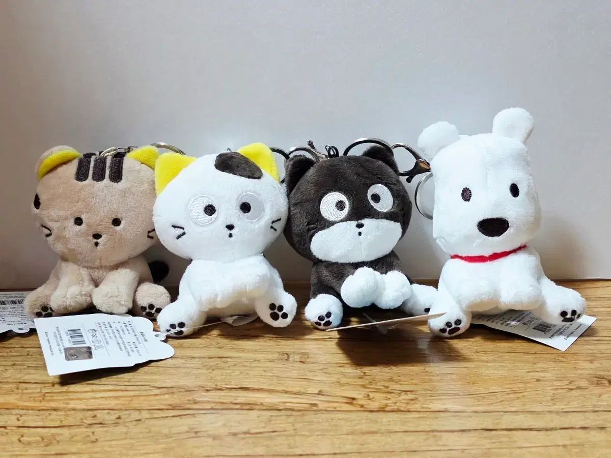 (セット)タマと友達たち キーホルダー 4種 セット
