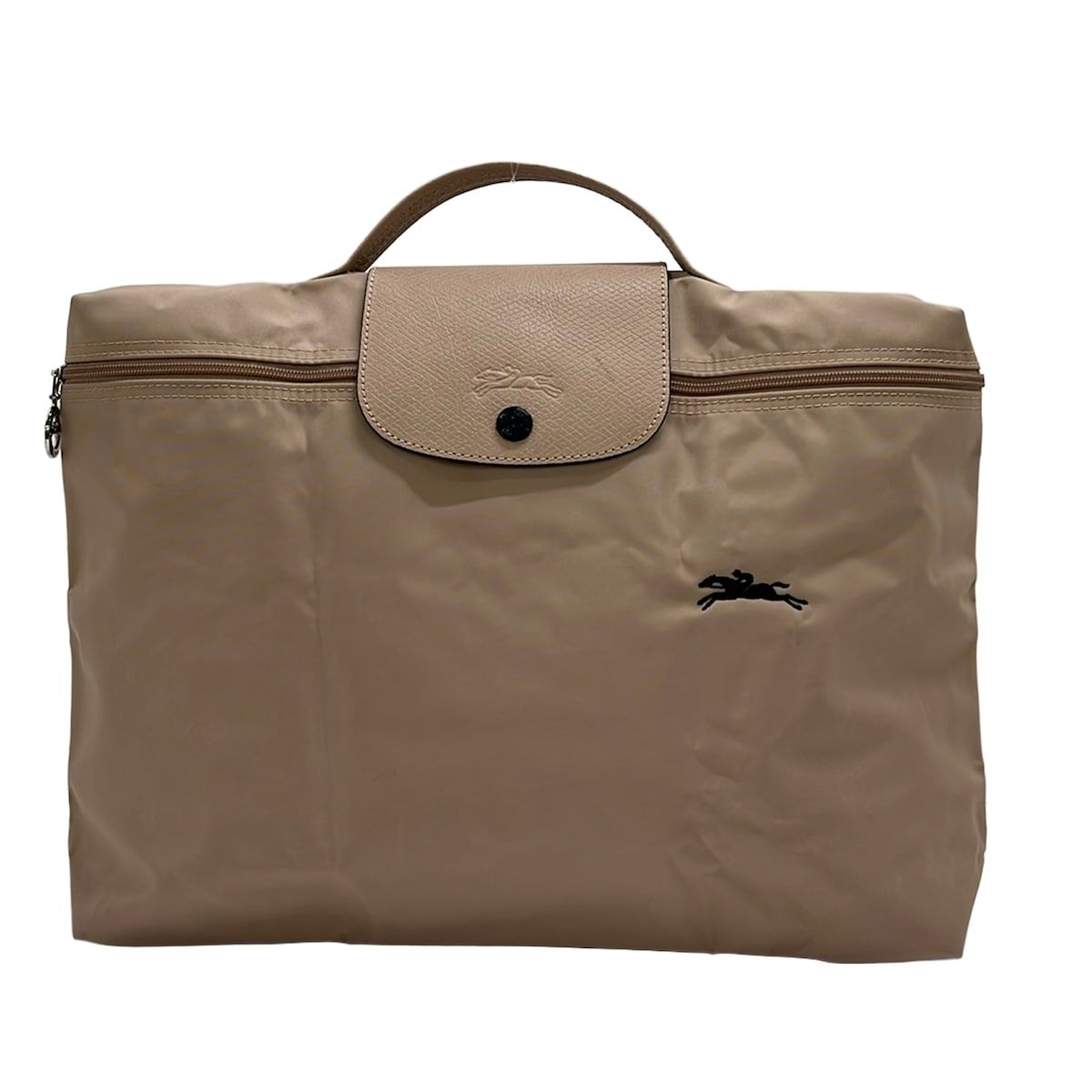 LONGCHAMP(ロンシャン) ハンドバッグ美品 ル・プリアージュクラブ ライトピンク 折りたたみ レザー