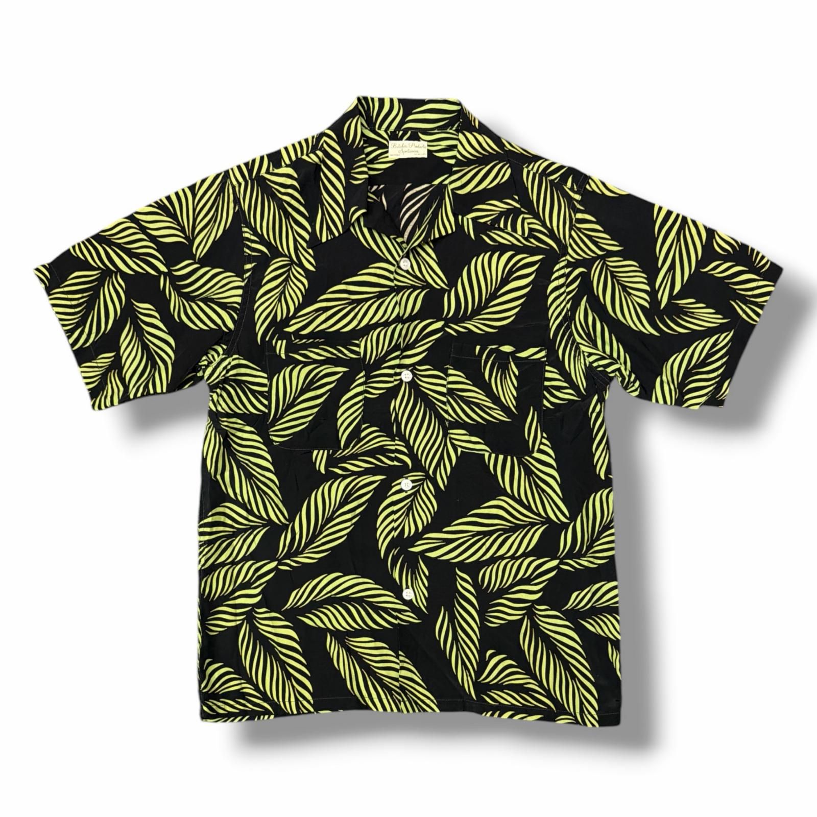 BUTCHER PRODUCTS HAWAIIAN SHIRT ハワイアンシャツ アロハシャツ 開襟