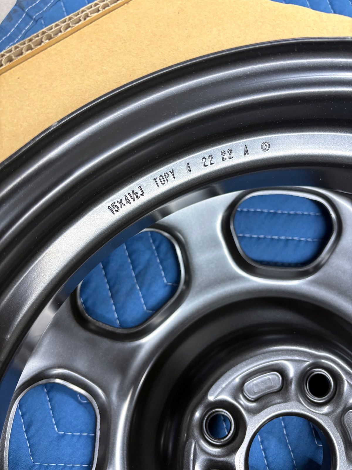 純正/新品】ハスラー 純正 鉄ホイール スチールホイール 1本 15×4.5J