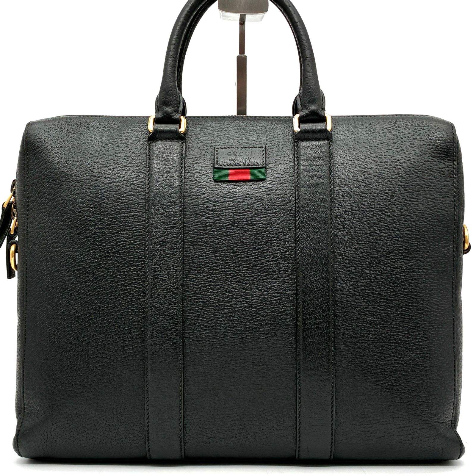 GUCCI グッチ ウェブライン シェリーライン ビジネスバッグ ブリーフ 