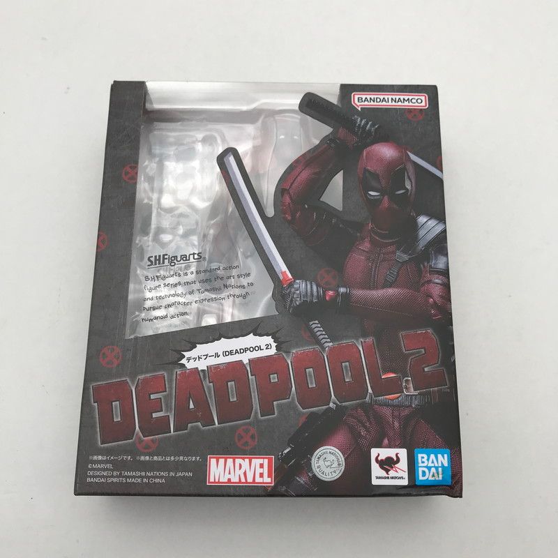 中古美品】 未開封 S.H.フィギュアーツ デッドプール (DEADPOOL 2) 箱 