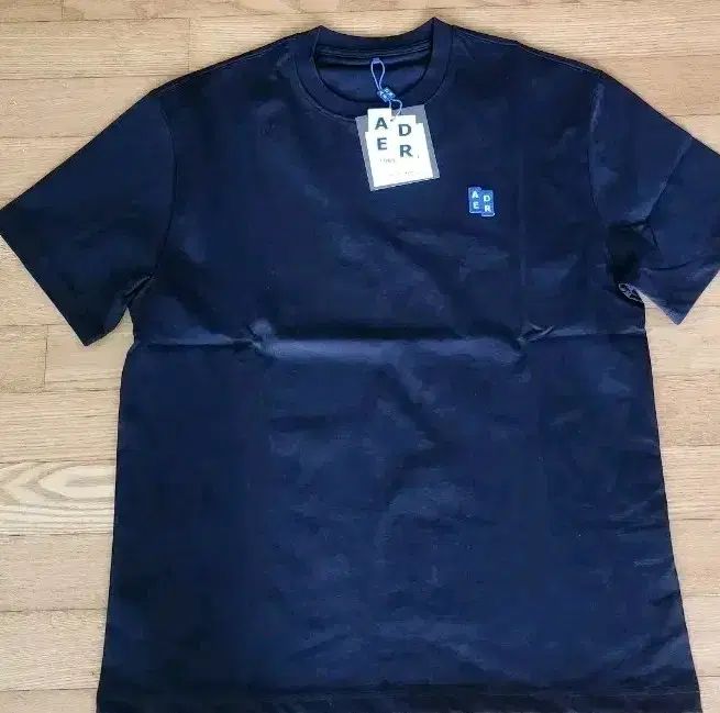 ADER ERROR アーダーエラー 半袖Tシャツ ネイビー