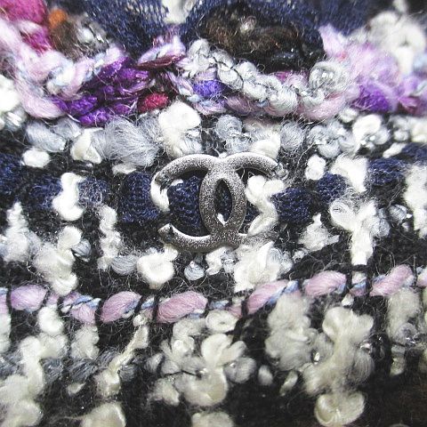 シャネル CHANEL P29923V20179 M4896 ツイードジャケット CCマーク
