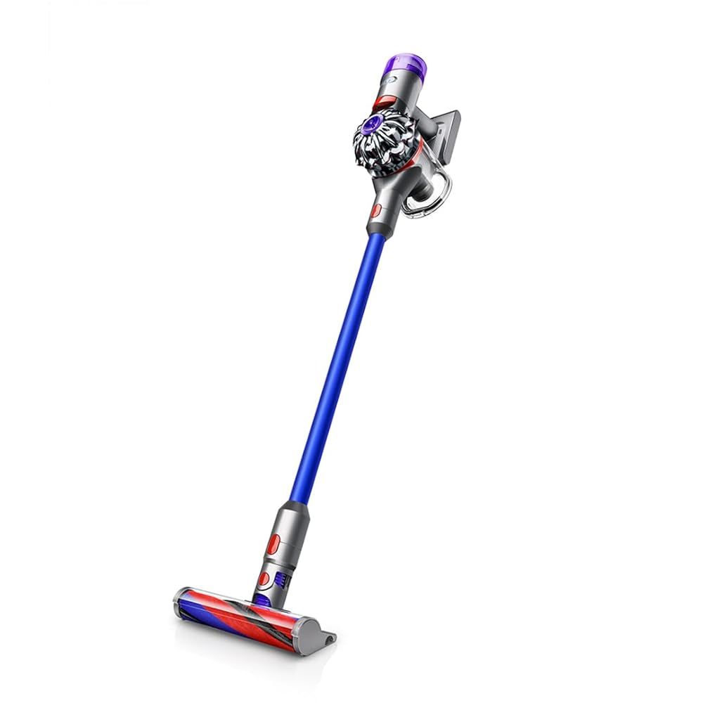 Dyson ダイソン Dyson V8 Slim Fluffy Extra ニッケル/アイアン/ブルー SV10KEXTBU [サイクロン式 /コードレス][掃除機] 新品・未開封品